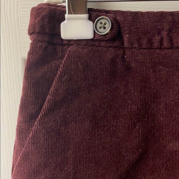 Deep Purple Corduroy mini skirt - Picture 3 of 4